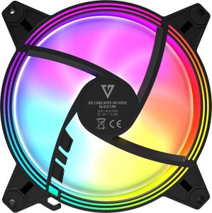 Wentylator Modecom Volcano Apex 140 ARGB Standard Czarny (FAN-APEX-140S-ARGB-100) 3