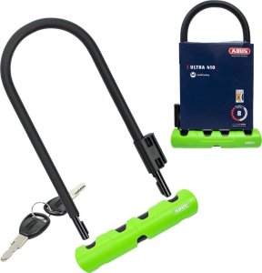 U-Lock Abus Ultra 410, czarno zielony, 230 x 105 mm x 14 mm 1