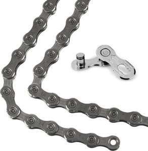 Łańcuch 10/11-rzędowy Shimano CN-LG500 128 ogniw, Quick Link, Linkglide - bez opakowania 1