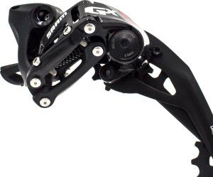 Przerzutka tylna Sram GX, 2x11-rz, długi wózek, czarno-czerwona 3