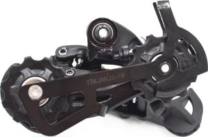 Przerzutka tylna Sram X5, 9/10-rzędowa, średni wózek, czarna 4