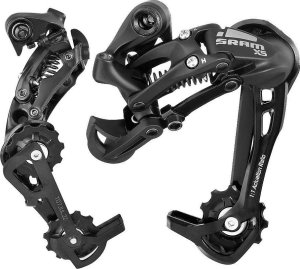 Przerzutka tylna Sram X5, 9/10-rzędowa, średni wózek, czarna 6