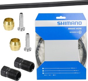 Przewód hamulcowy hydrauliczny Shimano Deore SM-BH90-SS 1700 mm tył czarny 1