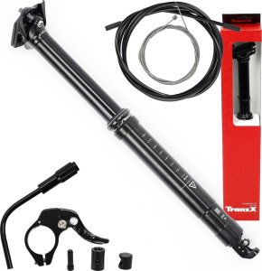 Regulowany wspornik siodła, dropper Tranz'X SP-32J 31,6 x 150 mm, wewnętrzne prowadzenie 1