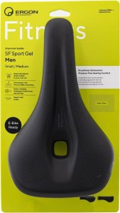 Siodełko Ergon SF Sport Gel Man, rozmiar S/M, czarne 7