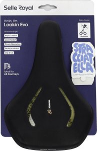 Siodełko Selle Royal Lookin EVO Moderate 60st. żelowe + elastomery unisex 11