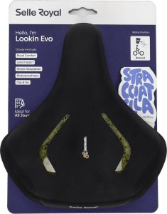 Siodełko Selle Royal Lookin Evo Relaxed 90st. żelowe + elastomery unisex 7