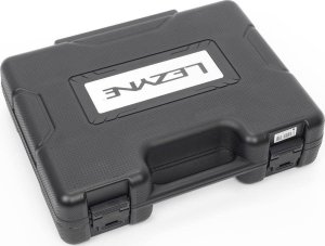 Lampka przednia Lezyne Mega Drive 2400+, 2400 lumenów, USB-C, czarna + Powerbank Infiniti Pack XL, walizka 8