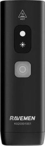 Lampka przednia Ravemen K1400 AI, czarna, 1400 lumenów, USB-C, pilot bezprzewodowy 2