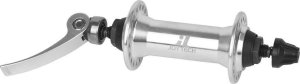 Piasta przednia Joytech JY-751DSE, QR, V-brake, 36H, srebrna 1