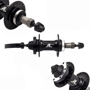 Piasta tylna Joytech JY-D242DSE, 36H, wolnobieg, hamulec tarczowy, QR, czarna 1