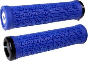 Chwyty przykręcane ODI Stay Strong Reactiv v2.1, obejmy, 135 mm, niebieskie, czarne obejmy 1
