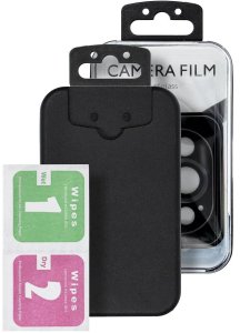 Osłona aparatu PROTECTOR 9H + aplikator do XIAOMI NOTE 14 4G czarna 1