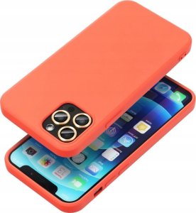Futerał SILICONE do XIAOMI Redmi Note 14 PRO 4G brzoskwiniowy 1