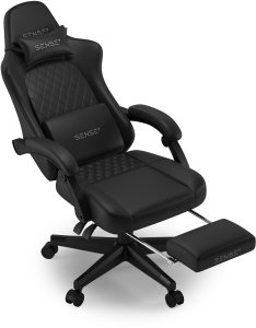 Fotel SENSE7 DEVON PU czarny 12