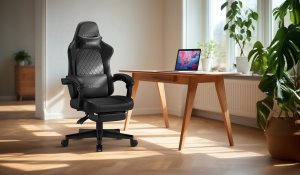 Fotel SENSE7 DEVON PU czarny 3