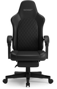 Fotel SENSE7 DEVON PU czarny 4