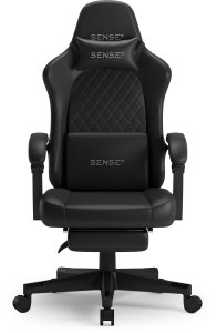 Fotel SENSE7 DEVON PU czarny 5