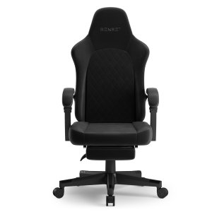 Fotel SENSE7 DEVON alcantara czarny 5