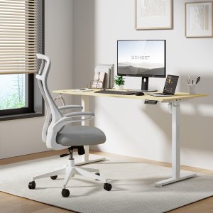 Krzesło biurowe SENSE7 Revo Szare 2