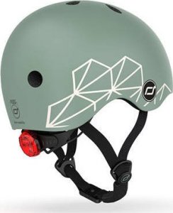 Scoot and Ride Kask dla dzieci 1-5 lat rozm. XXS-S, kolor: Green Lines 2