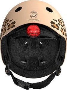 Scoot and Ride Kask dla dzieci 1-5 lat rozm. XXS-S, kolor: Leopard 9