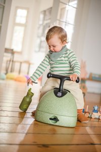 Scoot and Ride My First 3w1 pchacz, jeździk i deska na kółkach dla dzieci 6 m+, kolor: Olive 24