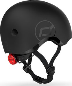Kask dla dzieci 3+ rozm. S-M, kolor: Black (czarny), Scoot and Ride 3