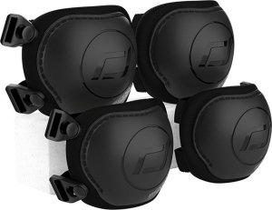 Ochraniacze dla dzieci, na rolki, wrotki, hulajnogę, rozm. S, kolor: Black (czarny), Scoot and Ride 3