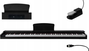 Pianino cyfrowe MusicMate MM-P10-B VelvetNote czarne 1