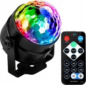 Kula dyskotekowa, świetlna MusicMate MB5 disco projektor RGB 1
