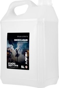 Płyn do wytwornic dymu dymiarki MusicMate MFL Heavy 5L gęsty dym 1