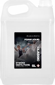 Profesjonalny Płyn do wytwornic piany MusicMate MFL Foam 5L gęsta piana 2