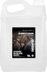 MusicMate Płyn do wytwornic baniek MusicMate MBL Bubble 5L bańki mydlane 2