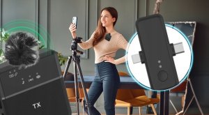 Mikrofon do smartfona MusicMate MM-120 EchoTint bezprzewodowy 4