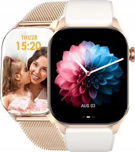 Zegarek Damski Smartwatch GLUKOZA 380MAH ROZMOWY AMOLED Ciśnieniomierz 1