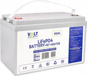 Akumulator LiFePO4 12,8V 100 Ah (150A) + BMS + BLUETOOTH + MATA GRZEWCZA 7