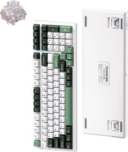 Klawiatura MCHOSE G98 RGB Firefly Night Wireless Zielona 1
