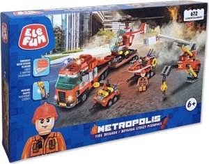 Klocki Elefun Metropolis Brygada Straży 659007 1