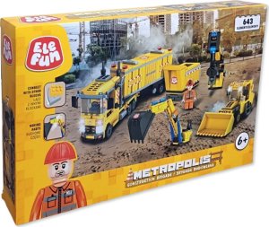 Klocki Elefun Metropolis Brygada Budowlana 659009 1
