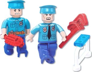 Klocki Elefun Metropolis Baza policyjna 8828 9