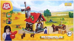 Klocki Elefun Metropolis Wesoła farma 12108 3