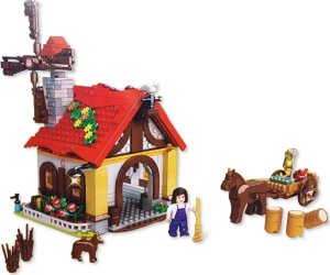 Klocki Elefun Metropolis Wesoła farma 12108 5