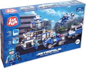 Klocki Elefun Metropolis Baza policyjna C9699A 1