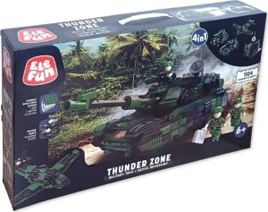 Klocki Elefun Thunder Zone Czołg wojskowy C0847 1