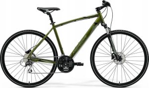Rower crossowy Merida CROSSWAY 20-D M-L(52) MOSS GREEN(SILVER-GREEN/BLACK) one size 1