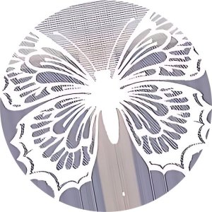 Komplet firan Pillangok (200) wysokość 165 cm DomoweTekstylia | WN97P1 20K 6