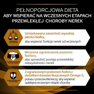 Purina Pro Plan PRO PLAN Veterinary Diets NF Early Care Renal Function Karma mokra dla kota z kurczakiem 85g 3