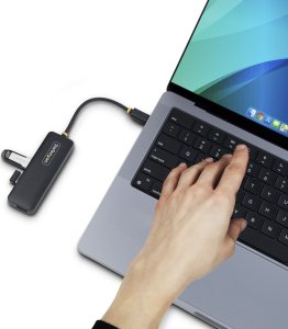 USB Hub StarTech USB 3.0 USB-C to 4-Port USB-A 9