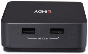 Przełącznik Lindy KVM Lindy 2-Port -C Dual HDMI 4K60 Switch 5